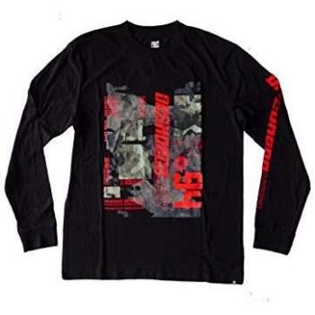 DC Comrade LS - Camiseta de Manga Larga - Negro - Talla M