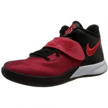 Nike BQ3060-009, Basketball Shoe Mens, Black/University Red-Bright Crimson
