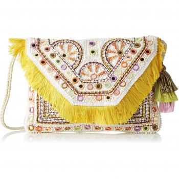 Antik Batik Kino - Cartera de mano para mujer multicolor Multicolor