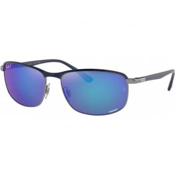 Ray-Ban RB3671CH Sunglasses - Blue & Gunmetal