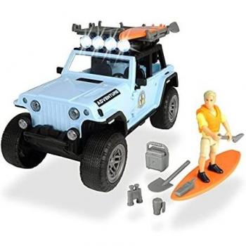 Set M Playlife Surfer Jeep con figura y accesorios