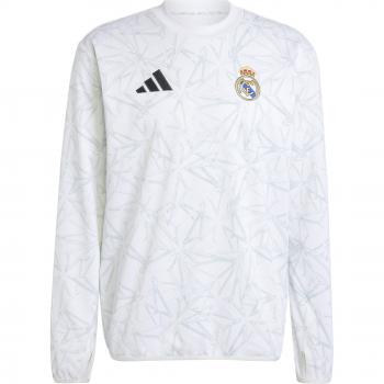 Real Madrid adidas Pre Match Top - White