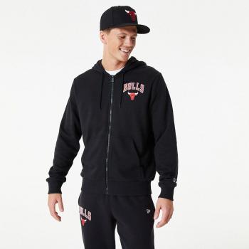 Chaqueta New Era NBA Essentials Chicago Bulls Negro Hombre