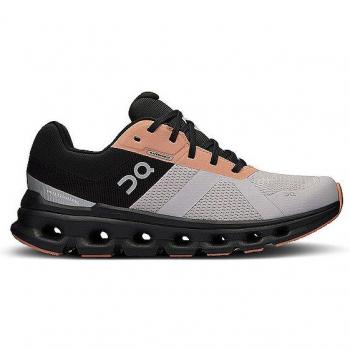 On Cloudrunner Women's Waterproof Running Shoes - Fade Black Multicolor 40 EU