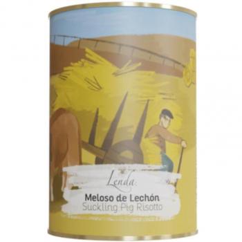 Lenda Comida Húmeda para Perros Meloso de Lechón/Suckling Pig Risotto - Lata de 380 gr