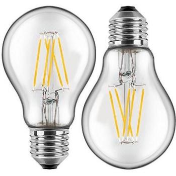 Lámpara LED Filamento E27 7W 810lm 2700K Paquete Doble