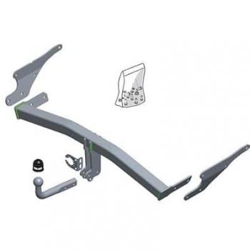 Enganche de remolque Brink Fijo 669300, compatible con vehículos específicos, fabricado en acero resistente, capacidad de carga máxima de hasta 3.500 kg, incluye kit de instalación y homologación europea