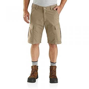 Carhartt Force® Broxton Cargo Shorts - Verde Marrón (31)