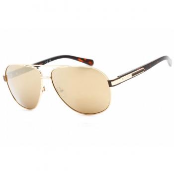 Guess Men's GF0247 32G Gold Sunglasses Metal - One Size