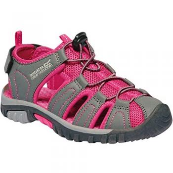 Regatta Kids' Lightweight Breathable Peppa Pig Sandals - Pink Fusion/Pink Mist, Size UK 4
