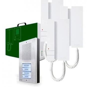 Comelit 5-Wire Extra-Mini Audio Kit for 3 Apartments