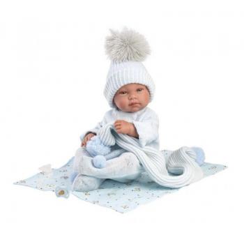 Muñeco Tino Toquilla Bambi Celeste 43 cm