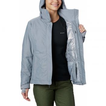 Columbia Alpine Action Chaqueta OH Ski de esquí, Mujer, Gris