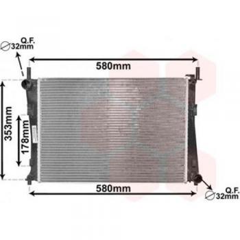 Van Wezel 18002325 Ventilador, refrigeración del motor