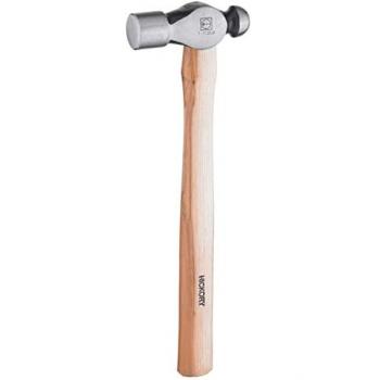 Martillo de bola con mango de madera de hickory Ruthe 3030070119, peso 1733 g