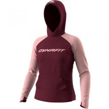 Sudadera Dynafit 24/7 Polartec granate rosa mujer - M