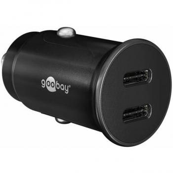 Cargador de Auto Doble USB-C PD 30W - Carga Rápida y Compacto