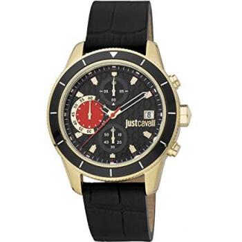 Just Cavalli Multicolor Men Watch - Analog Stainless Steel Multifunction Watch, Male, Yellow, Size: ONE SIZE