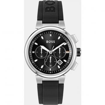 Reloj para Hombre Hugo Boss One 1513997 Cronógrafo de Silicona Negro Analógico