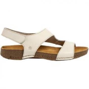 Sandalias de piel Art 1099 beige para mujer