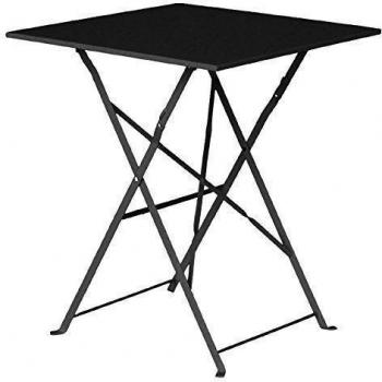 Bolero gk989 acero mesa, pavimento estilo, negro