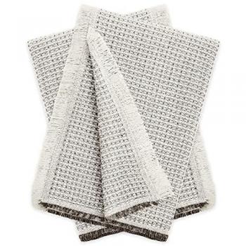 Pack 2 Plaid Multiusos Nido de Abeja 230x260 cm Marrón - Fundas para Sofá y Mantas para Cama