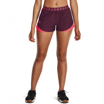 Under Armour - Pantalón corto de mujer Play Up 3.0 lila