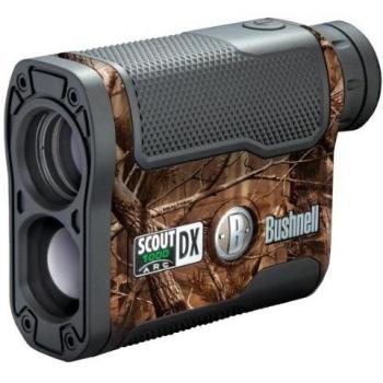 Bushnell Scout DX 1000 ARC - Telémetro láser de caza, color camuflaje