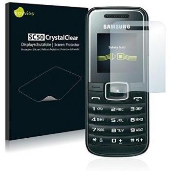 Savvies SC50 Protector de pantalla compatible para Samsung GT-E1050