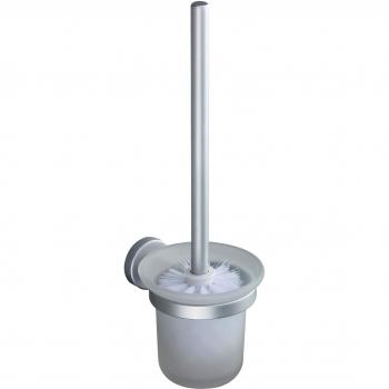 MSV ESCOBILLA DE BAÑO-Lugano, Aluminio, Gris Mate, 35x15.6x11.4 cm