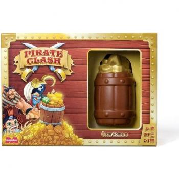 MAGICBOX Pirate Clash - Juego de Cartas, Juego Familiar de observación y rapidez con temática Pirata, para 2-6 Jugadores, Edad 8+ (PJT106SP10)