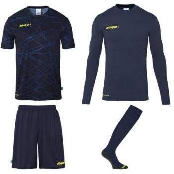 Conjunto de Portero Uhlsport Prediction - Camiseta, Pantalones Cortos y Medias
