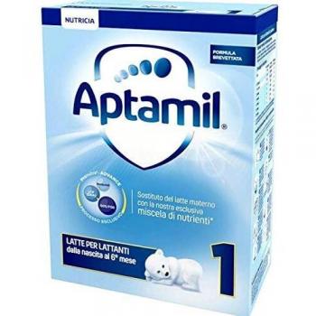 Aptamil 1 - Leche en polvo para lactantes desde el nacimiento hasta los 6 meses, 750 g