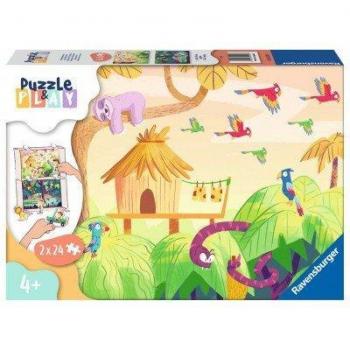 Puzzle 2x24 Exploración en la Selva