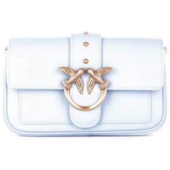 Pinko Blue Love One Pocket C Vitello Bag