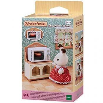 Sylvanian Families- Set de Mueble Microondas, Color