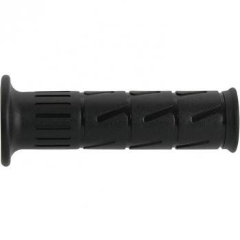Puños Domino Abiertos Kawasaki Estilo Negro 125 mm