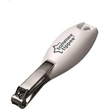 Cortaúñas Seguro para Bebés Tommee Tippee con Bordes Redondeados y Mango Ergonómico, 0m+