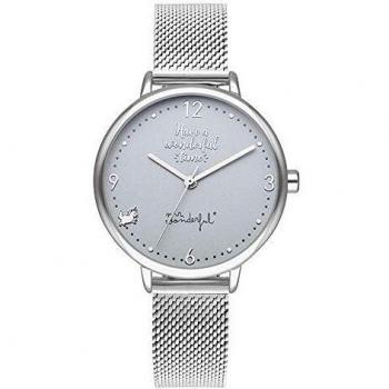 Reloj Mr. Wonderful SHINE AND SMILE WR10200 mujer plateado
