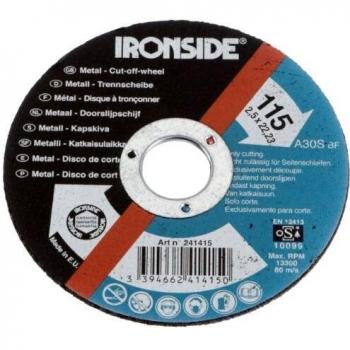 Ironside 241415 - Accesorio para tornos (tamaño: 115x2.5mm