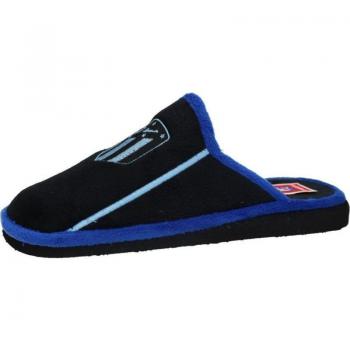 Zapatillas Casa ANDINAS para hombre color negro-azul modelo ATLETIC MADRID 22-23