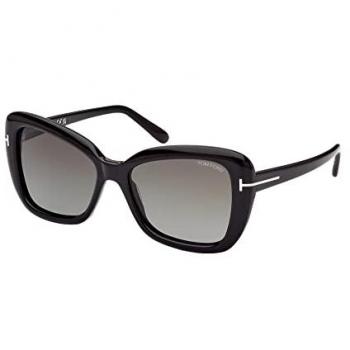 Tom Ford Maeve FT1008 Women's Sunglasses, Black/Gray Gradient, Size: 55 MM