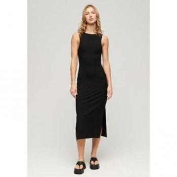 Superdry Vestido Midi Sin Mangas Twist Back