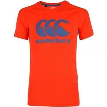 Canterbury Boys 'Vapodri Poly Logo - Camiseta petardo, 14