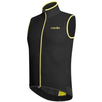 RH + Sprint, Chaleco Ciclismo Hombre, Hombre, Sprint, Nero/Fluo Yellow