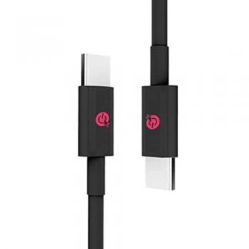 Cable USB Tipo C PD de carga rápida NIUCOM, 1 metro, QC 4.0, compatible con smartphones, tabletas y ordenadores portátiles (Negro)
