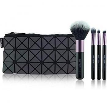 ESTUCHE 1 BROCHA+3 PINCELES TOP CLASS COLLECTION NEGRO
