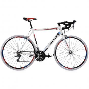 KS Cycling Hombre Rennrad Velocity RH 59 cm para Bicicleta, color blanco, 28