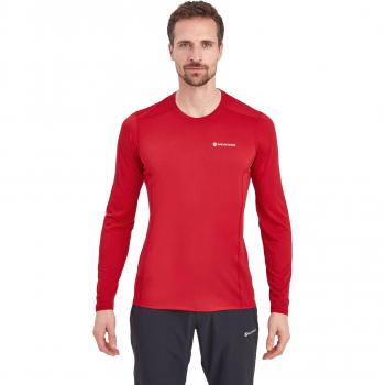 Montane Dart Lite Long Sleeve Base Layer Top, Acer Red, Size: Large
