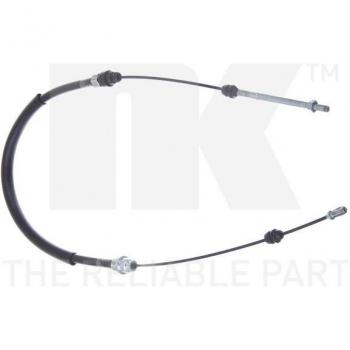 Cable de freno de mano NK 903748, tipo: cable de freno, características: compatible con vehículos específicos, longitud adecuada para instalación en el sistema de freno de mano, material resistente a la corrosión, fácil instalación y ajuste